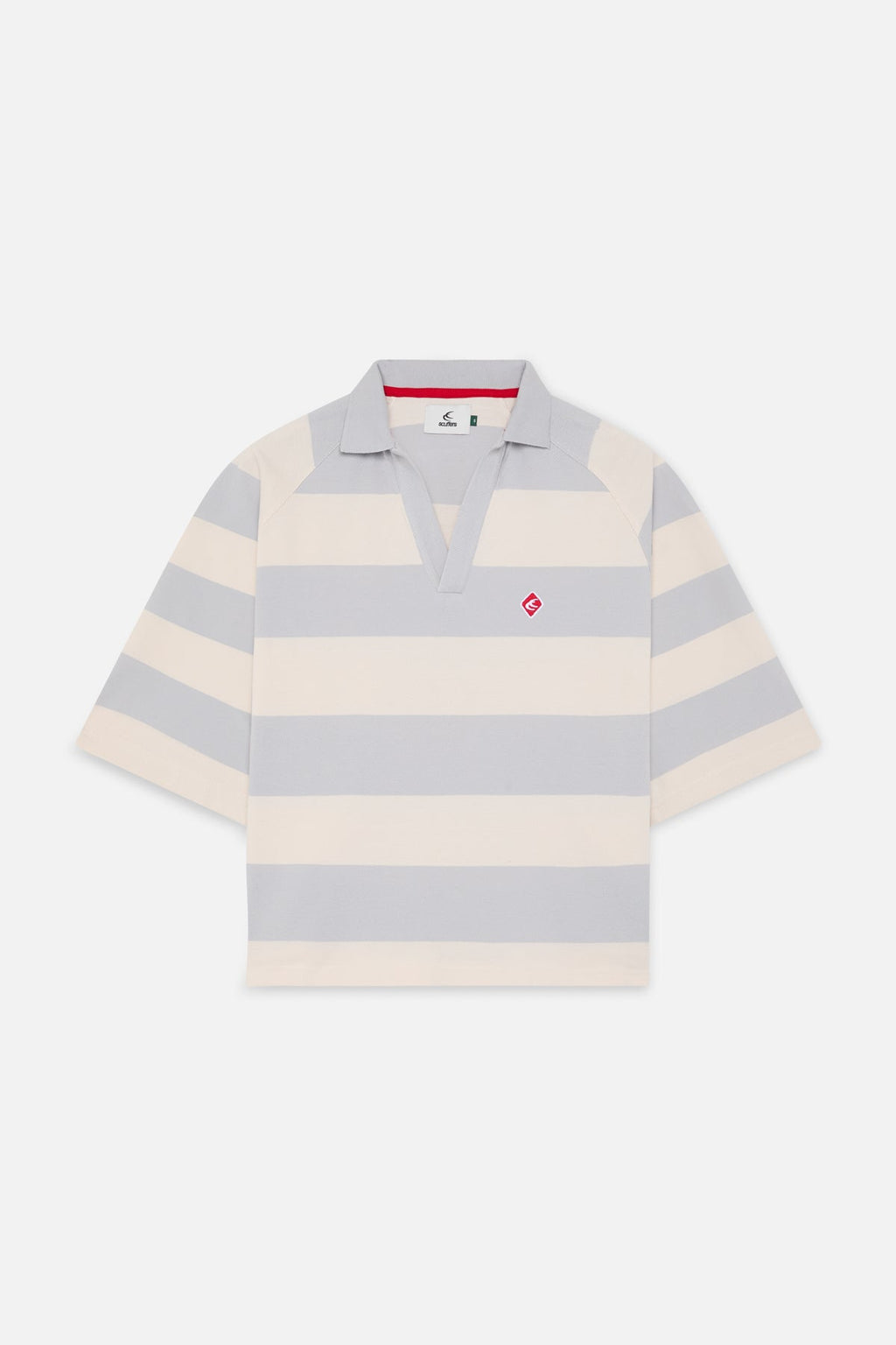 Signature Light Blue Striped Polo