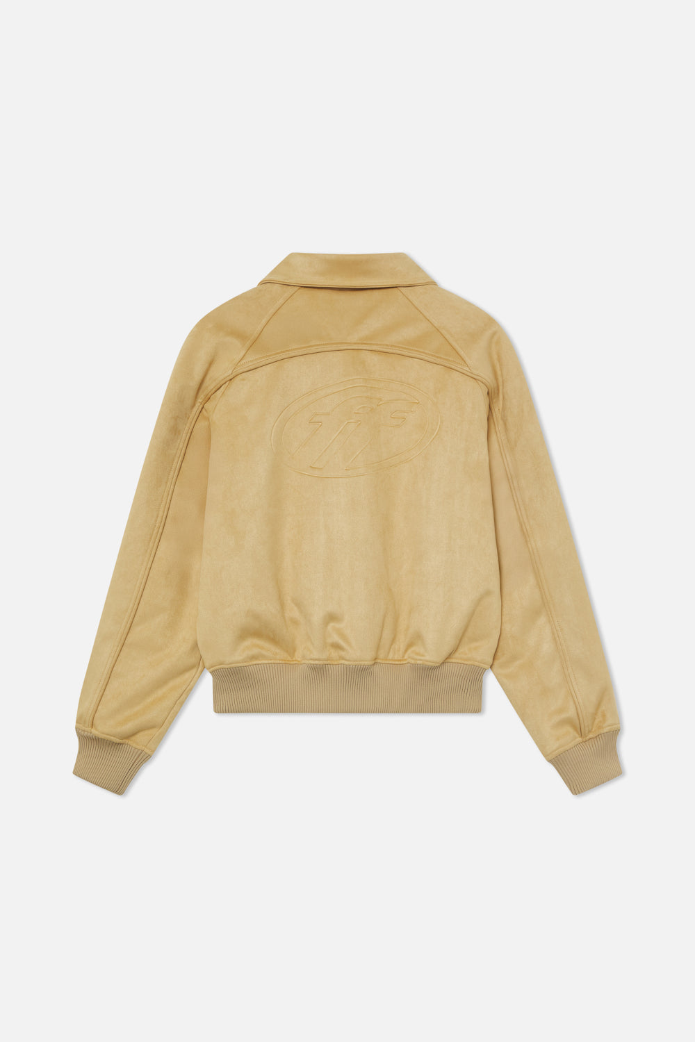 Suede Camel Raw Jacket