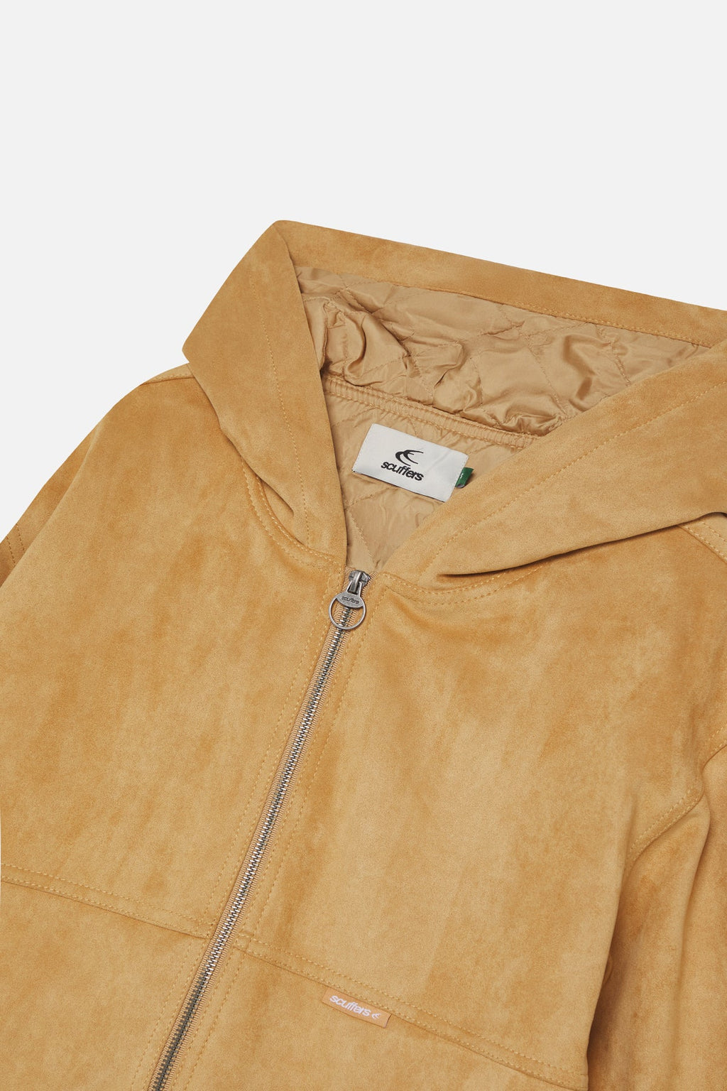 Suede Camel Work Jacket