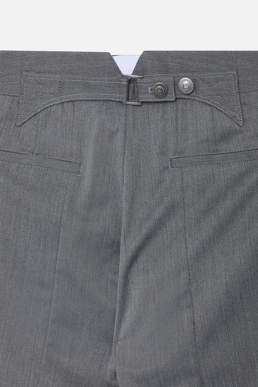 Tailoring Grey Striped Pants