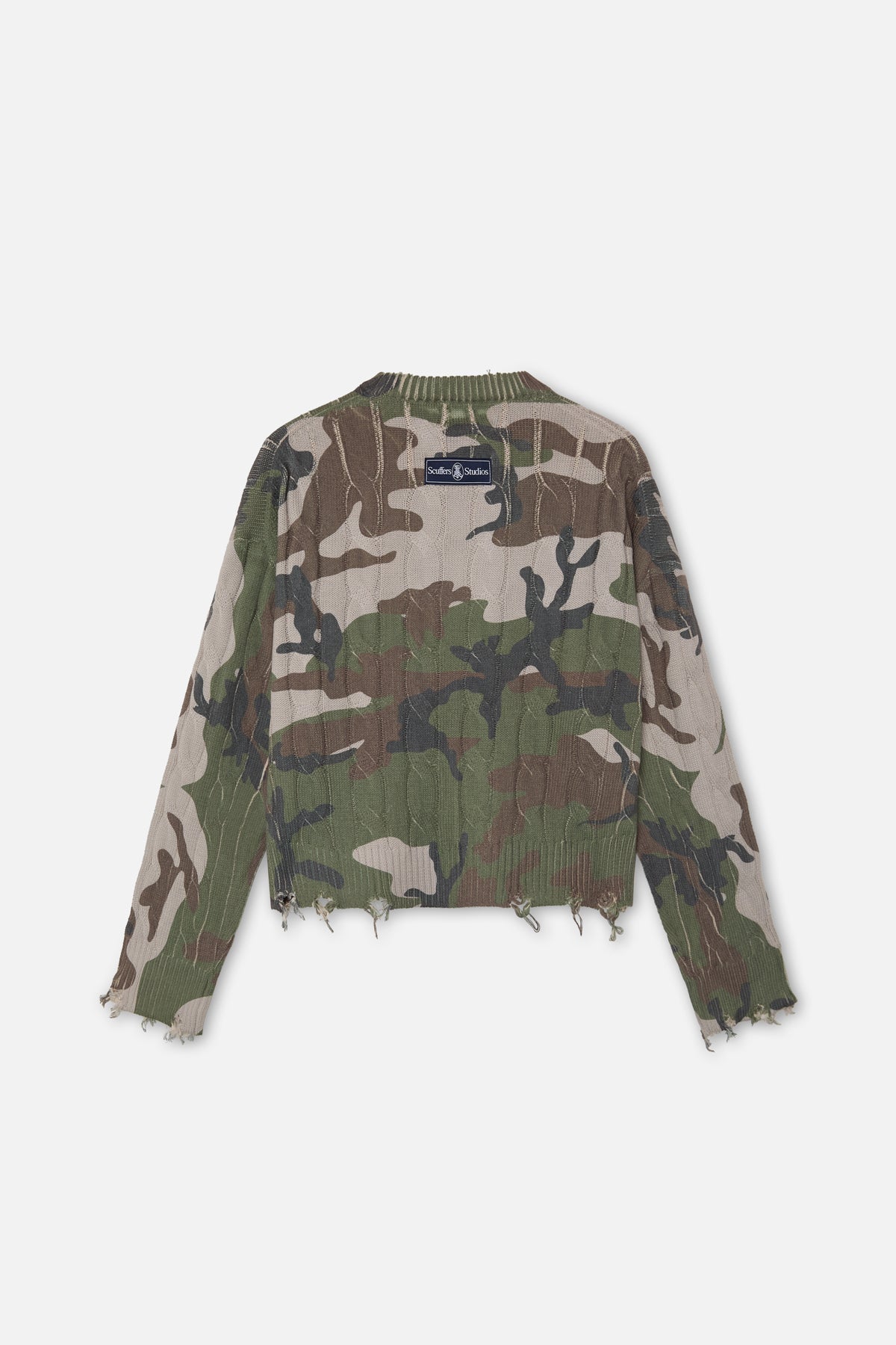 Trench Camo Knit
