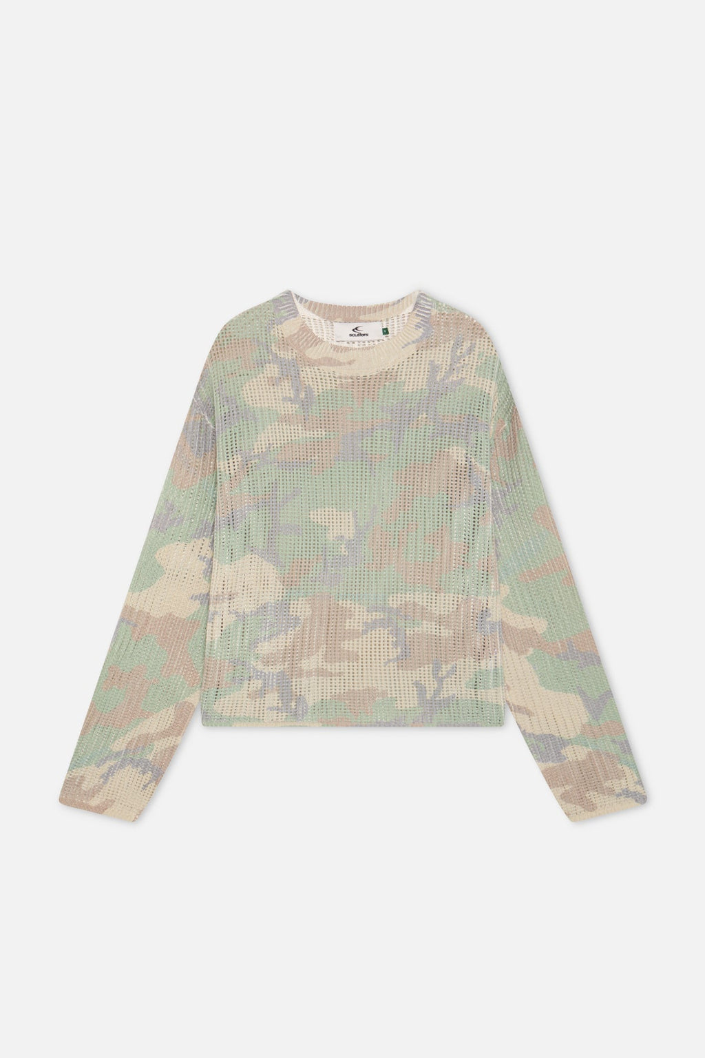 Triple Moon Camo Knit