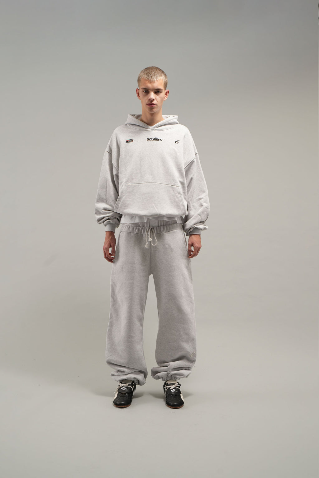 Everyday Grey Melange Pants