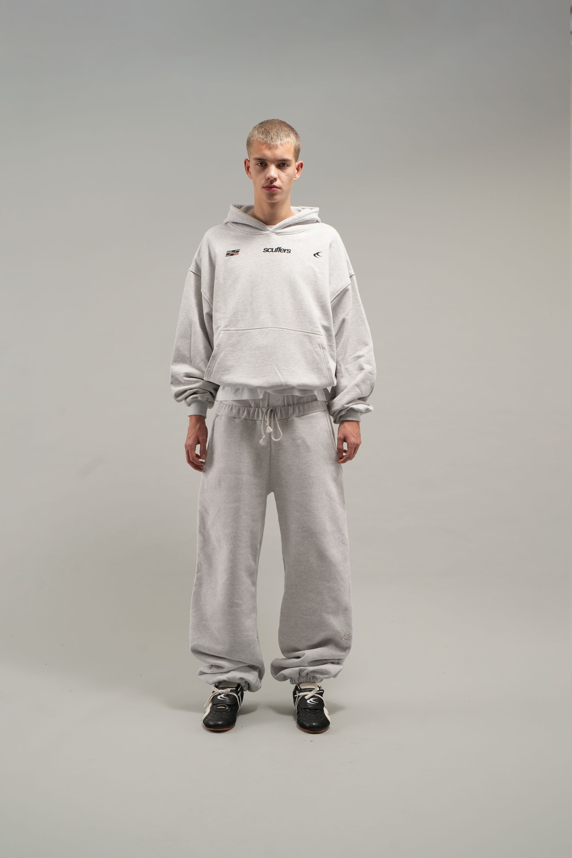 Everyday Grey Melange Pants