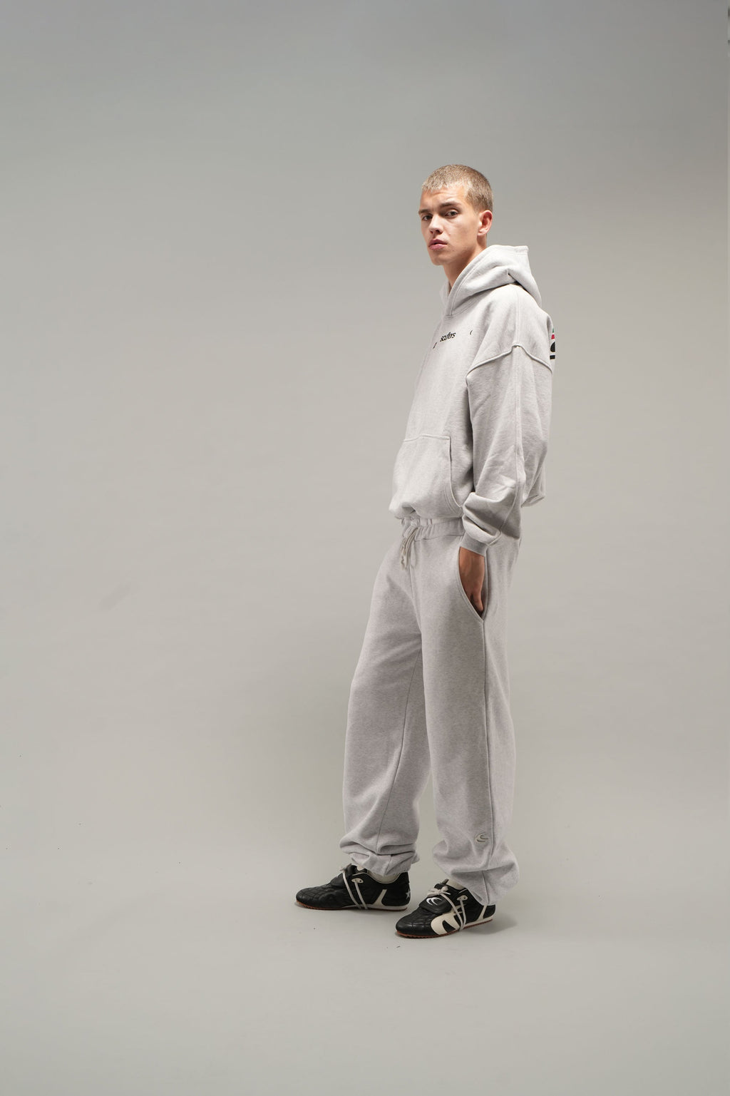 Everyday Grey Melange Pants