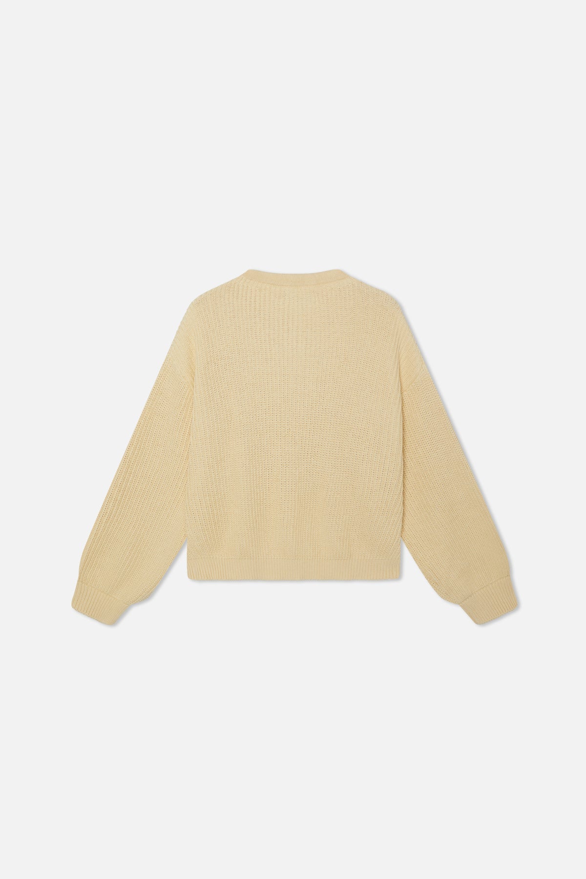 Rose Yellow Knit